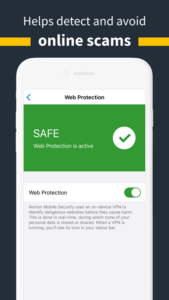 Configure Web Protection in Norton Mobile