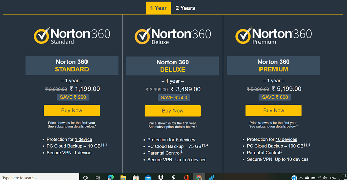 Norton 360 on Mac