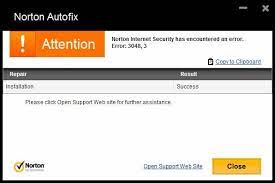 Error 3048 3 Norton: reasons for facing issues