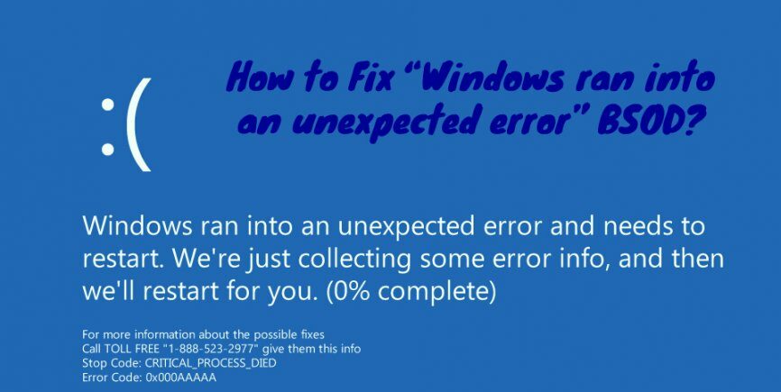 Windows Stop Code
