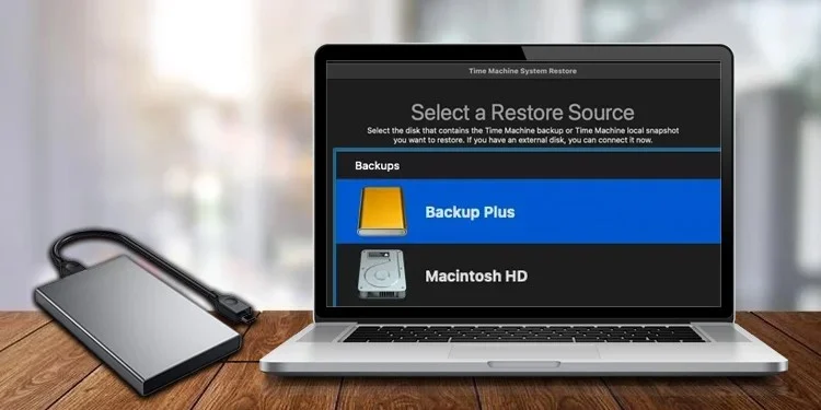 Backup with an External Drive