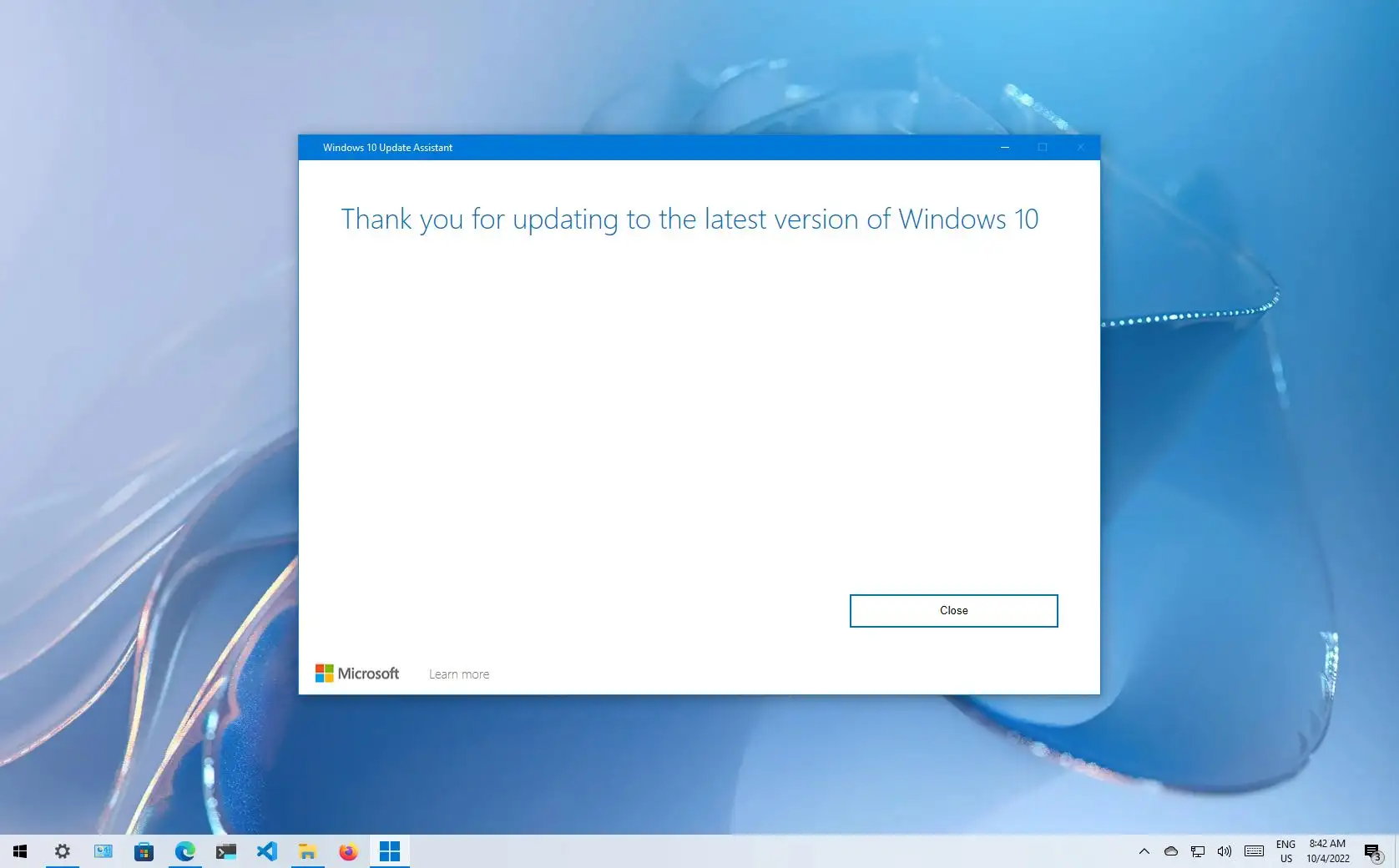  “Windows 10 Update Assistant” (2022)