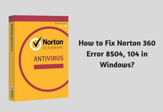 norton error 8504 104