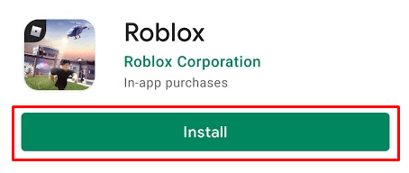 Install roblox