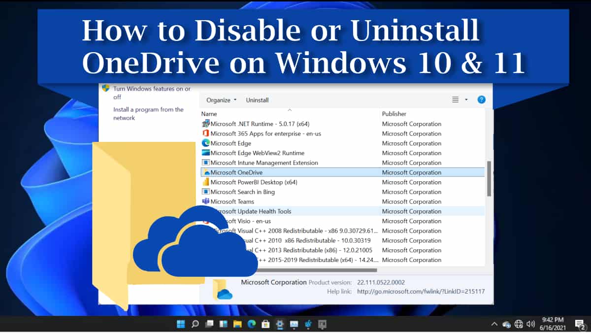 How To Turn Off Onedrive