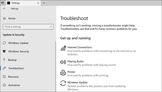 Use the Windows Update Troubleshooter (Windows Error Code 0x8007025d)