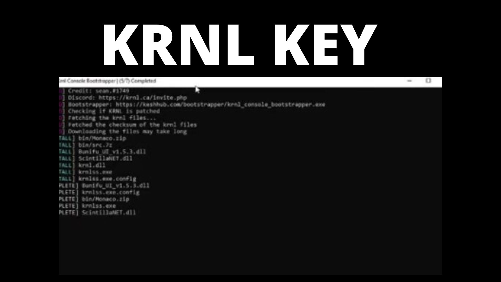 krnl key