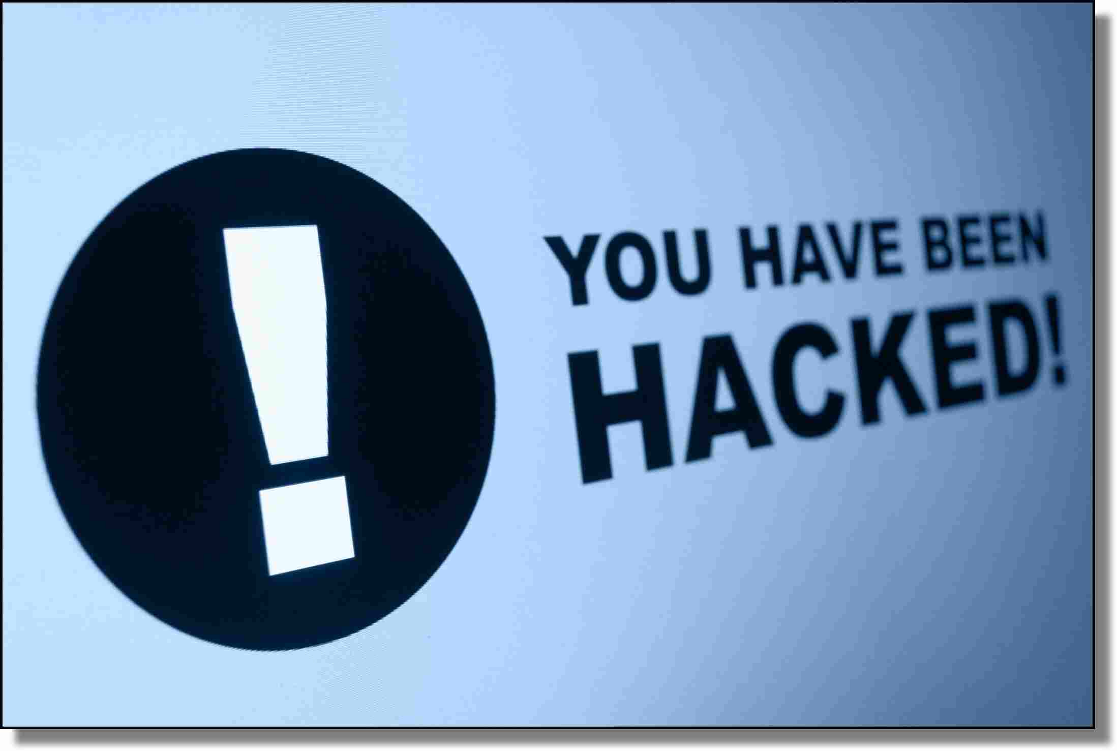signs that you have been hacked