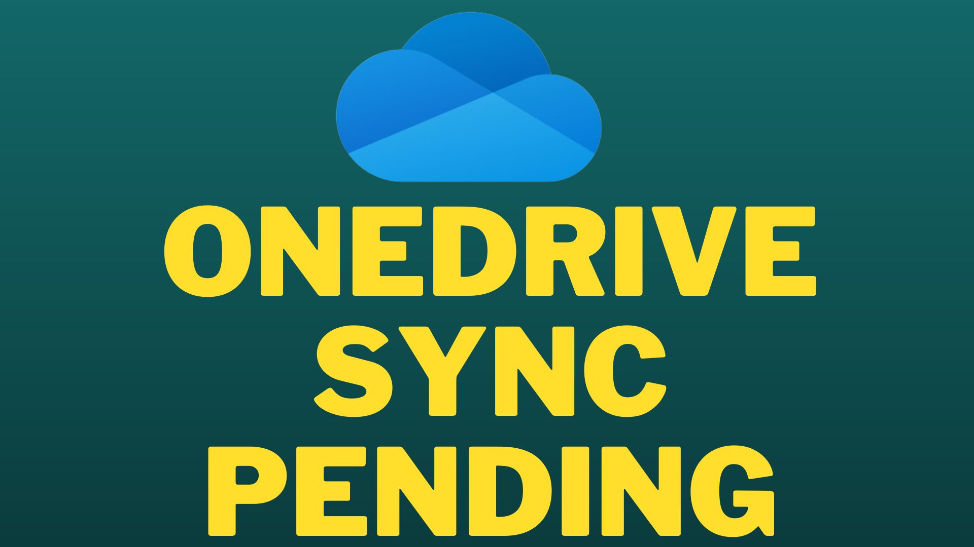 OneDrive Sync Pending