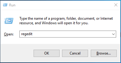 Using Windows Registry, activate EFS