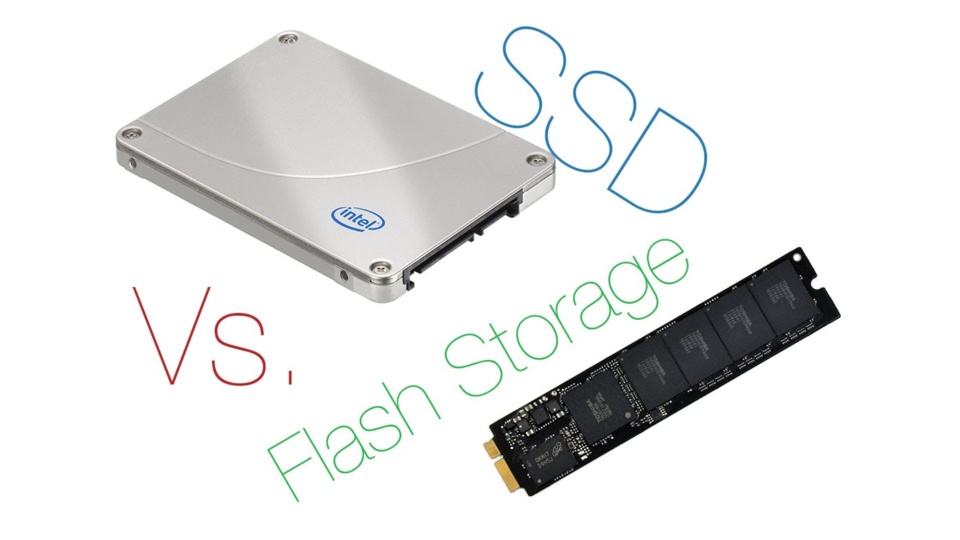 flash vs ssd drive