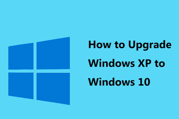 window 10 upgrade from xp