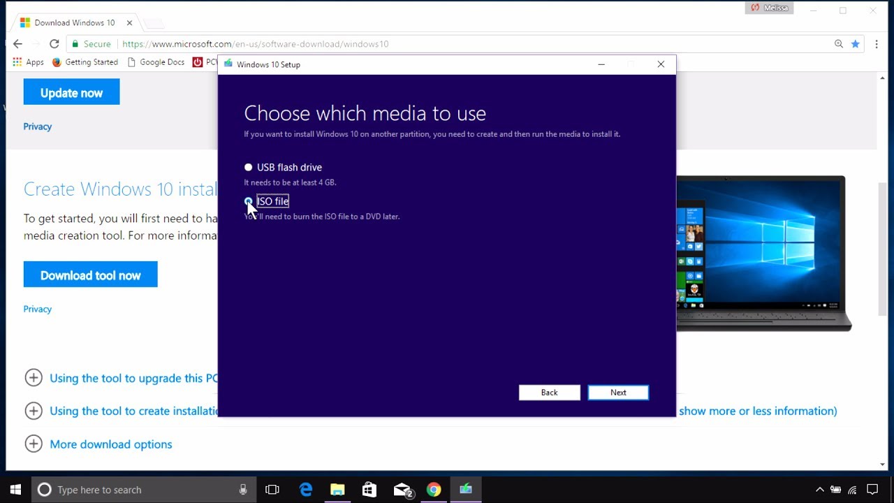 Windows 10 ISO Image File