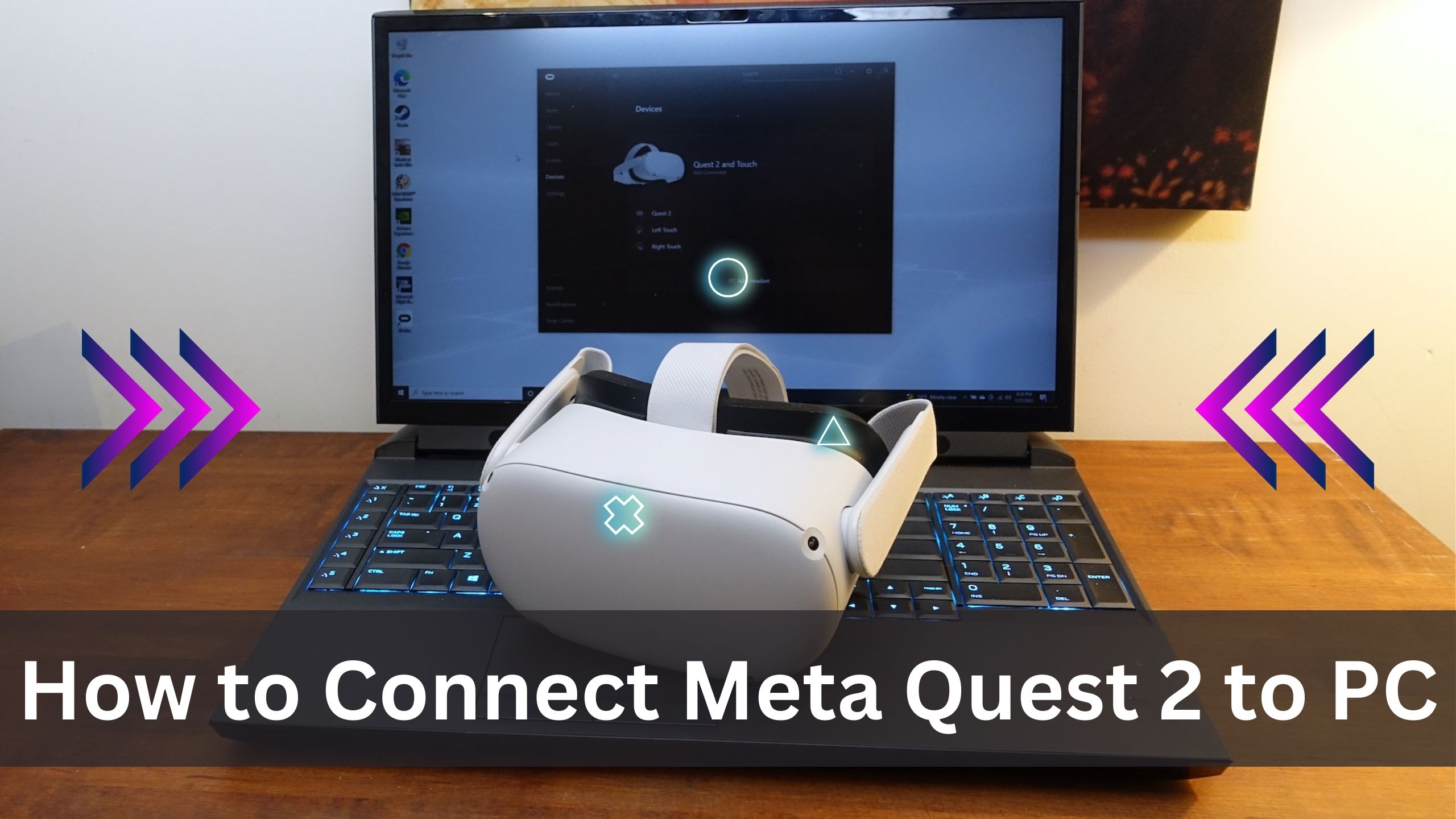 How to Connect Meta Quest 2 to PC