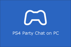 playstation party chat on pc