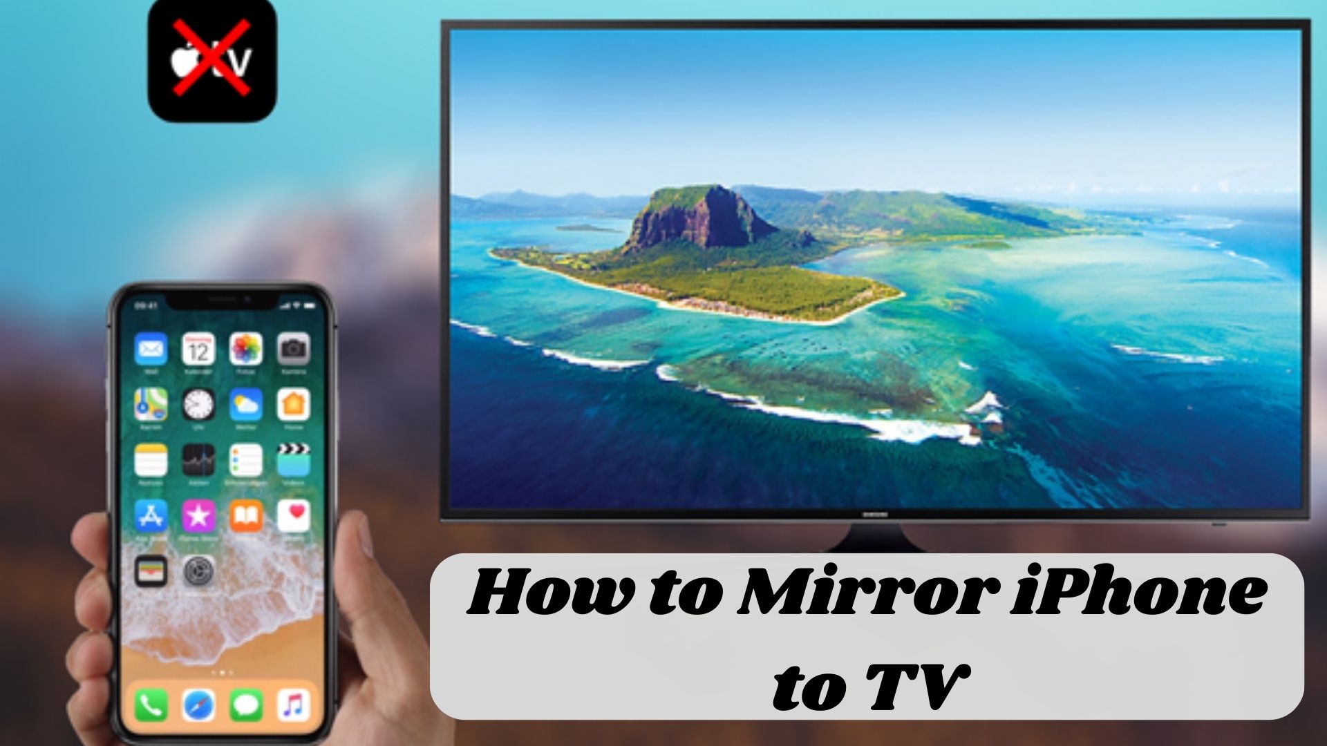 How to Mirror iPhone to TV